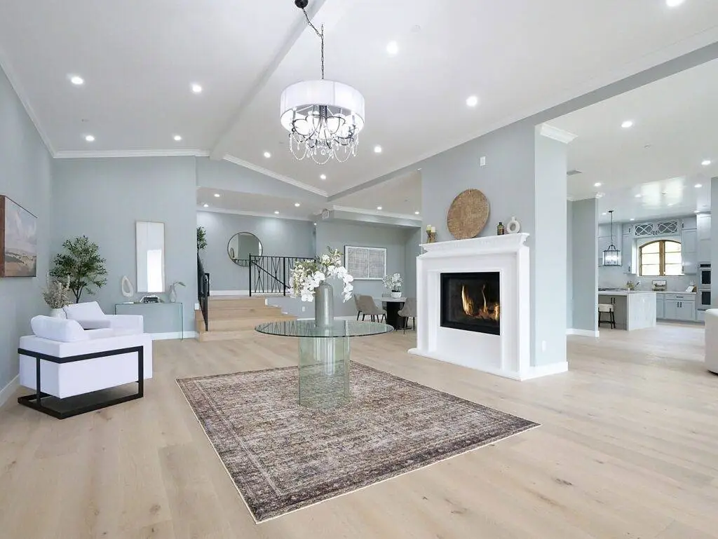 Beautiful living room view